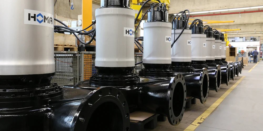 Homa Industriepumpen in der Fertigung – offizielle Homa Vertragswerkstatt in Hamburg